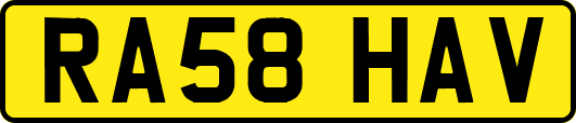RA58HAV