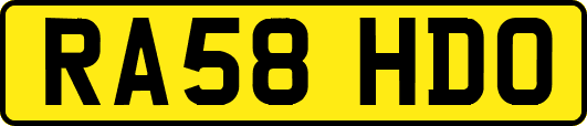 RA58HDO