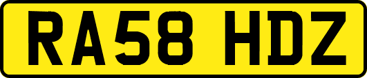RA58HDZ