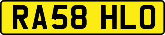 RA58HLO