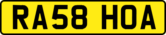 RA58HOA