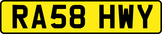 RA58HWY