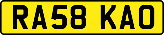 RA58KAO