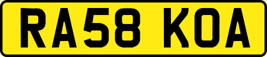 RA58KOA