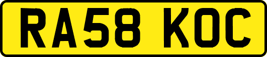 RA58KOC