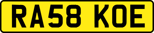 RA58KOE