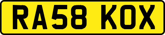 RA58KOX