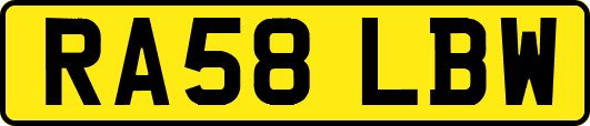 RA58LBW