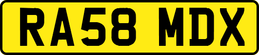 RA58MDX