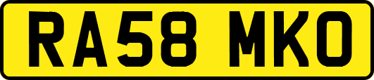 RA58MKO