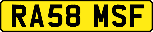 RA58MSF