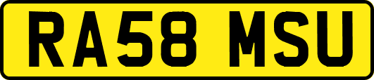 RA58MSU