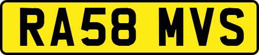 RA58MVS