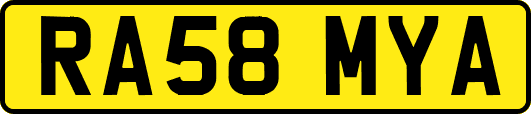 RA58MYA