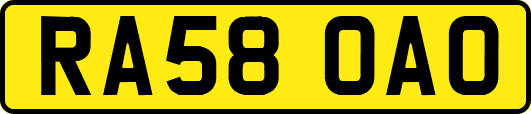 RA58OAO