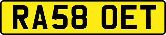 RA58OET