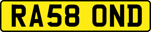 RA58OND