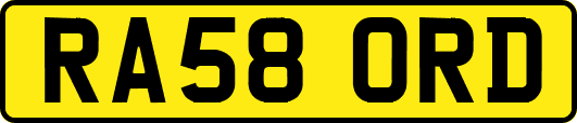 RA58ORD