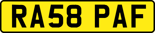 RA58PAF