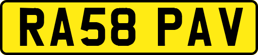 RA58PAV
