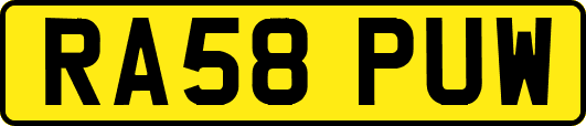 RA58PUW