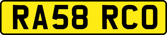 RA58RCO