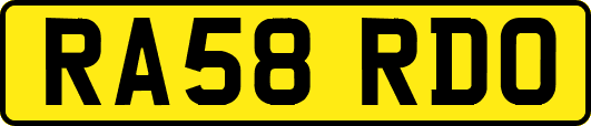 RA58RDO