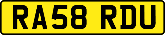 RA58RDU
