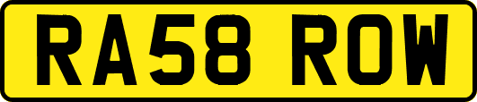RA58ROW