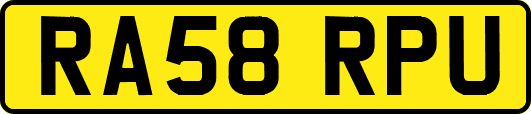 RA58RPU