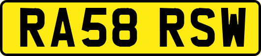 RA58RSW