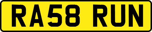 RA58RUN