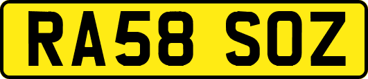 RA58SOZ