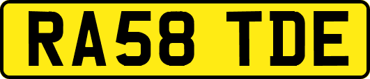RA58TDE