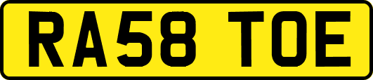 RA58TOE