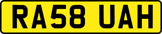 RA58UAH