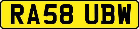 RA58UBW
