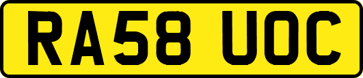 RA58UOC