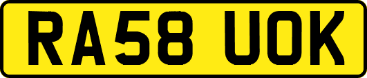 RA58UOK