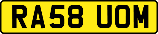 RA58UOM