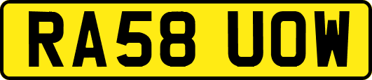 RA58UOW