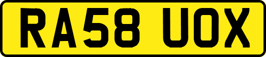 RA58UOX