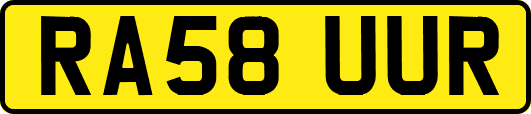 RA58UUR