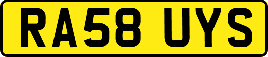 RA58UYS