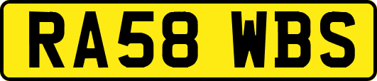 RA58WBS