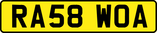 RA58WOA