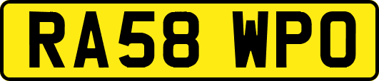 RA58WPO