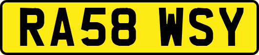 RA58WSY
