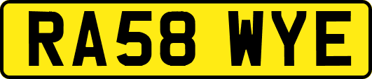 RA58WYE