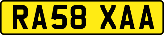 RA58XAA